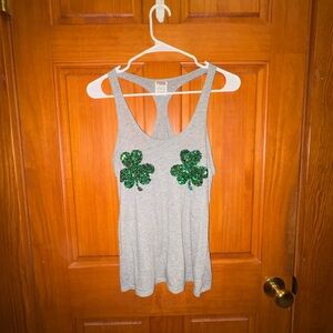 St. Patrick’s Day Shamrock Tank Top - PINK Victoria's Secret
